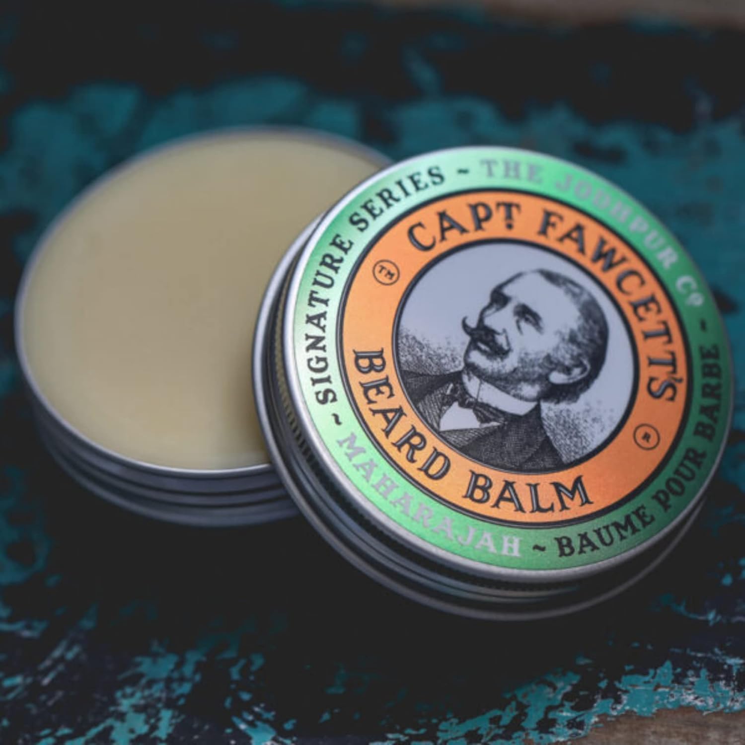 CAPTAIN FAWCETT Maharajah Beard Balm | Moisturizes and Conditions Beard | Almond Oil, Shea Butter | 2oz