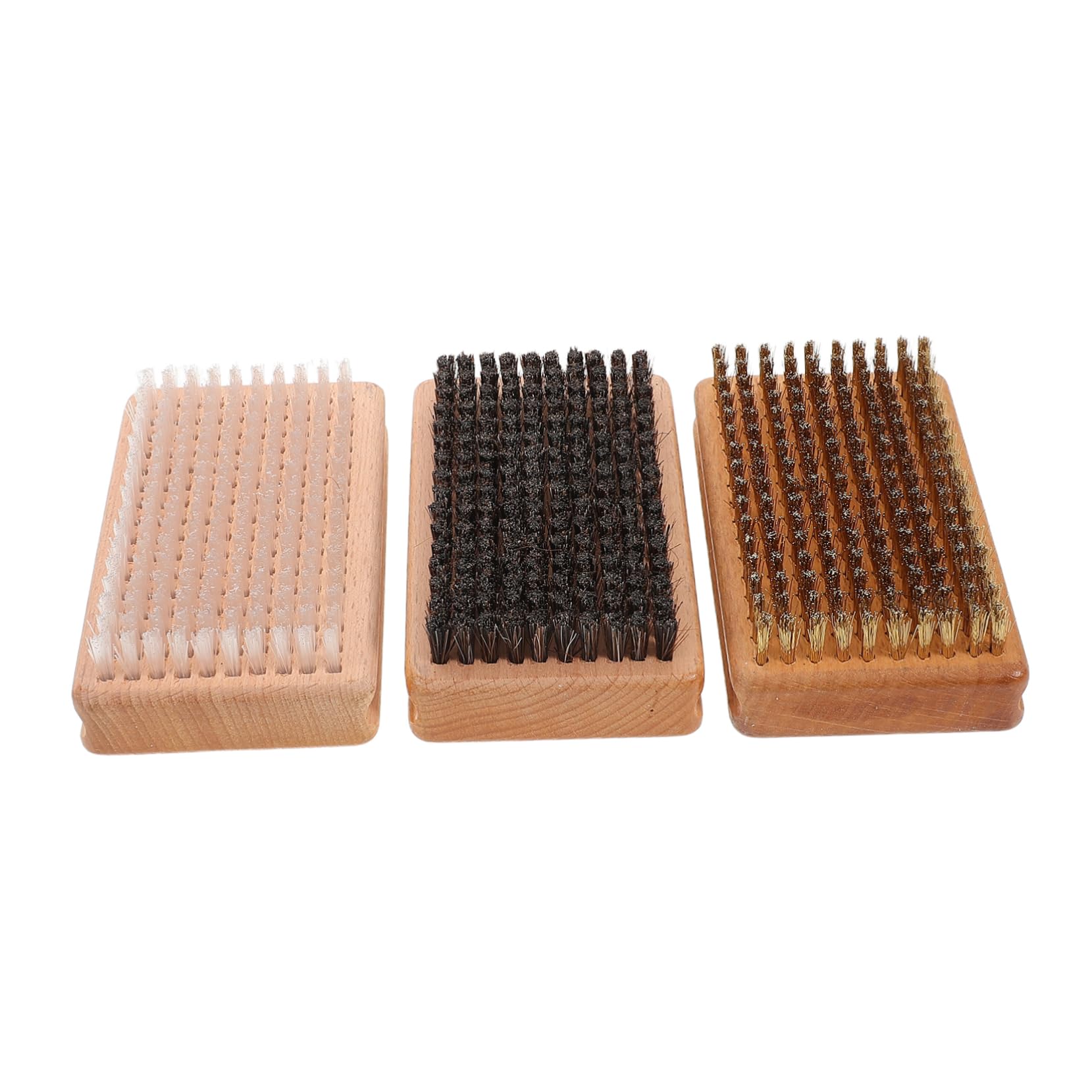 Toyvian 3pièces Brosse à Manche pour Fartage de Ski Brosse pour Planche de Ski et Skateboard Outil de Nettoyage Polissage