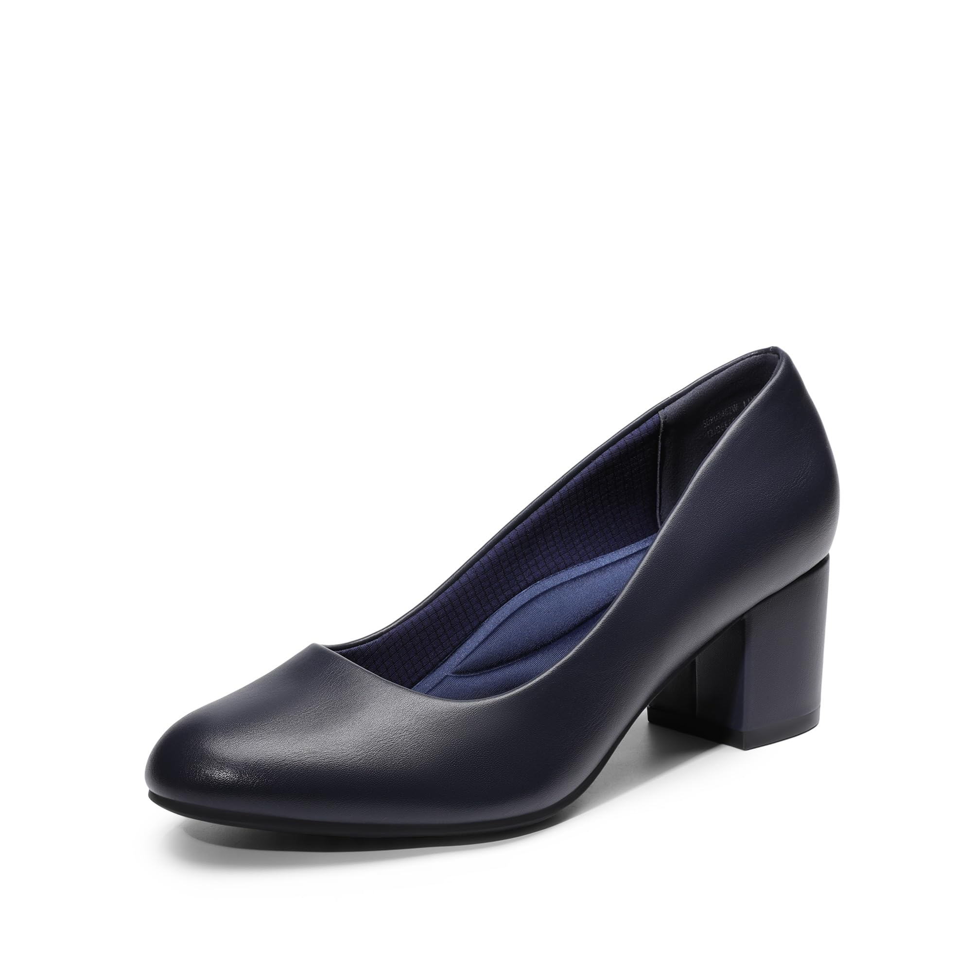 DREAM PAIRS Scarpe da Sera con Tacco Basso e Blocco da Donna Comode e Classiche con Tacco Alto