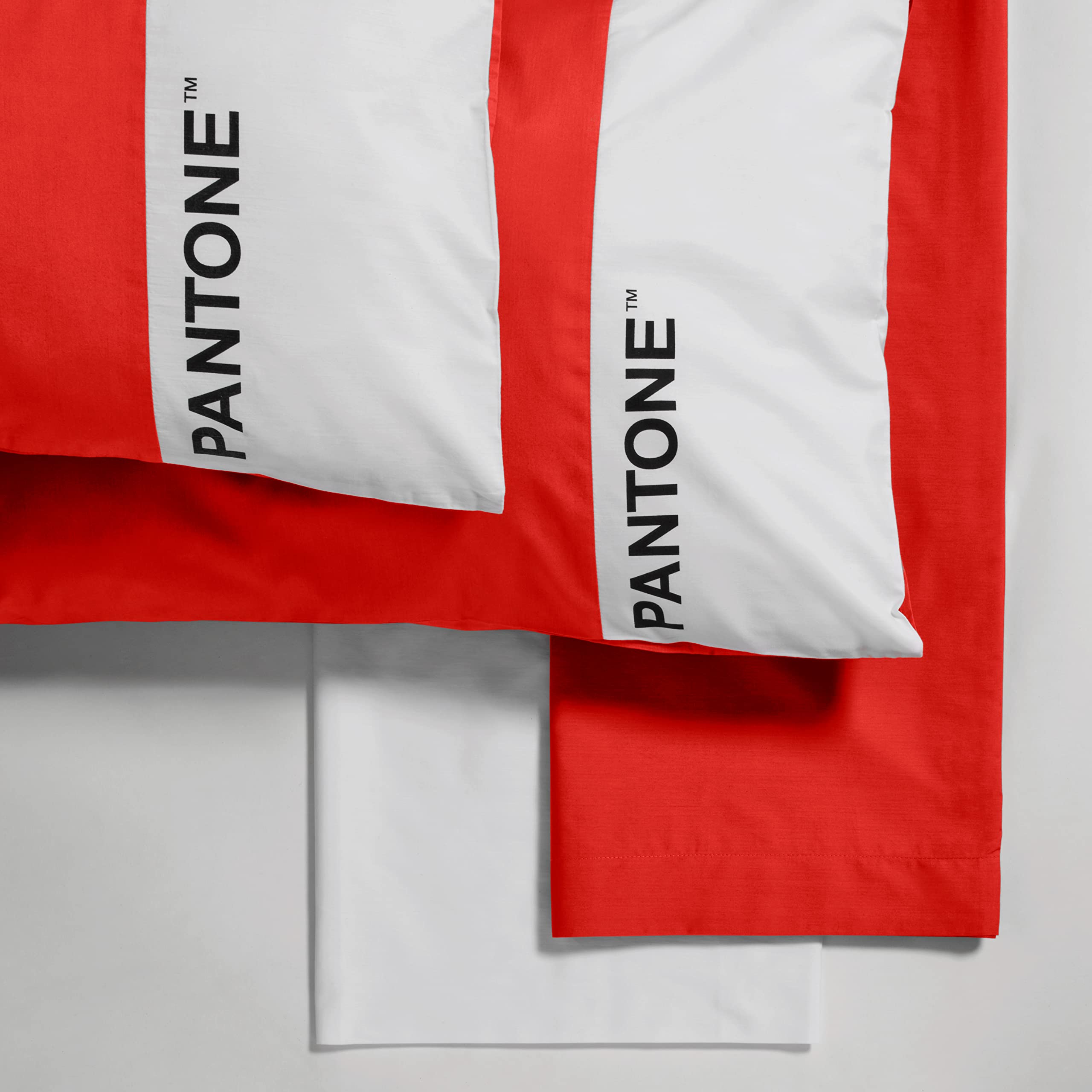 Parure De Lit 1 Place Pantone - Coton Percale 200 Fils
