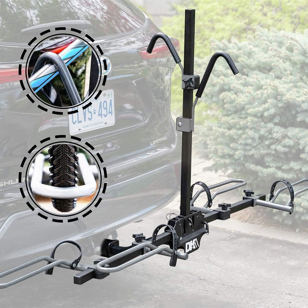 DK2 2Bike Hitch Mount Bicycle Carrier BCR590 Platform