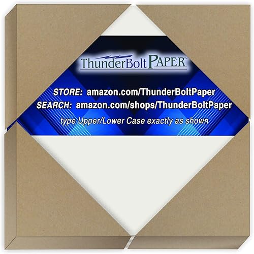 Miniatura 10 de 150 hojas finas translúcidas color blanco hueso # 17  4.25 x 5.5 pulgadas (14) tamaño de letra  17 libras de papel ligero de calidad fina  trazado