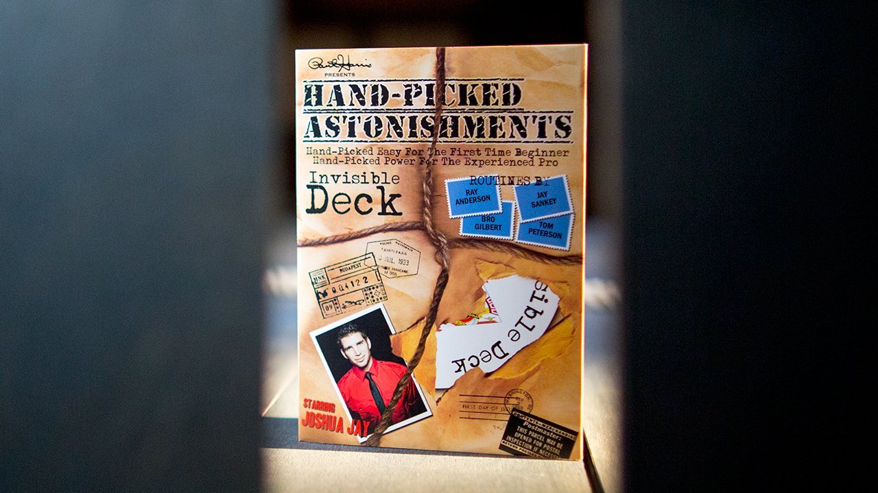 Paul Harris Presents Hand-Picked Astonishments (Invisible Deck) and Joshua Jay - DVD