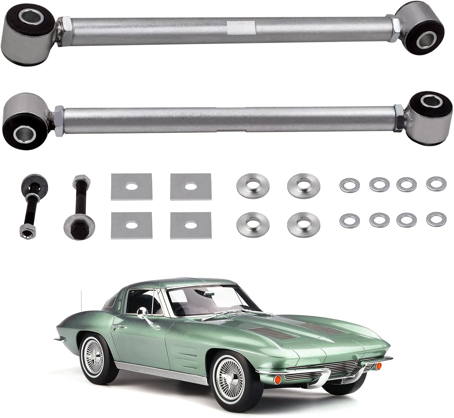 maXpeedingrods Adjustable Rear Strut Rods for 1963-1979 Chevrolet Corvette