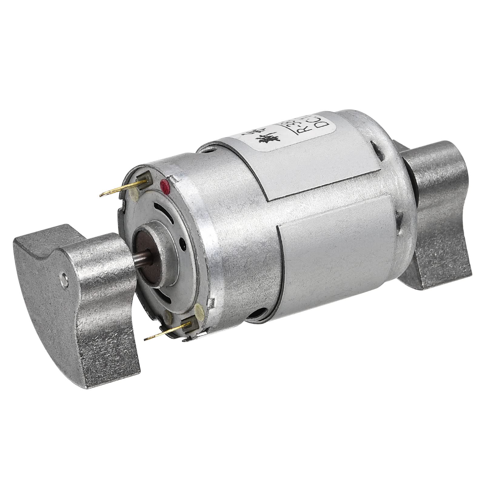 Amazon | uxcell 振動モーター DC 12V 2500RPM ダブルシャフト 強力な 