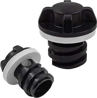 2 Pack Cooler Drain Plug Replacement for YETI Roadie Tundra Tank Coolers and RTIC Cooler Drain Plug,Great Fit and Doesn't Leak,Easy Drainage,Efficiently Maintains Refrigeration Time!