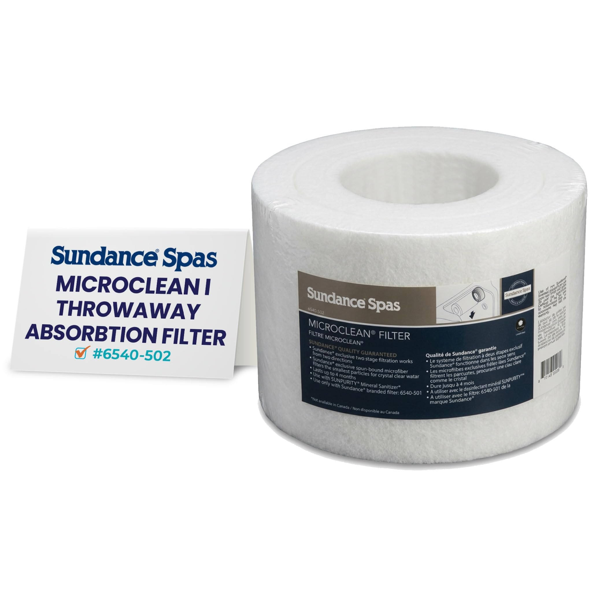 Yright Sundance Microclean I 6540502 Filtre d'absorption jetable