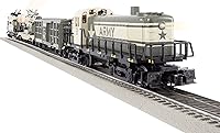 Vista 10 de Lionel Army Freight Electric O Gauge Bluetooth 5.0 Set de Tren Eléctrico con Control Remoto