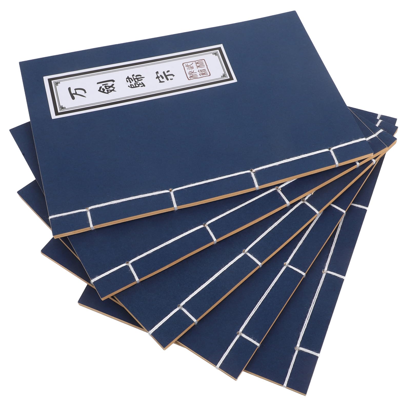 Projets de calligraphie sans contrainte avec le carnet chinois vintage en papier sans lignes