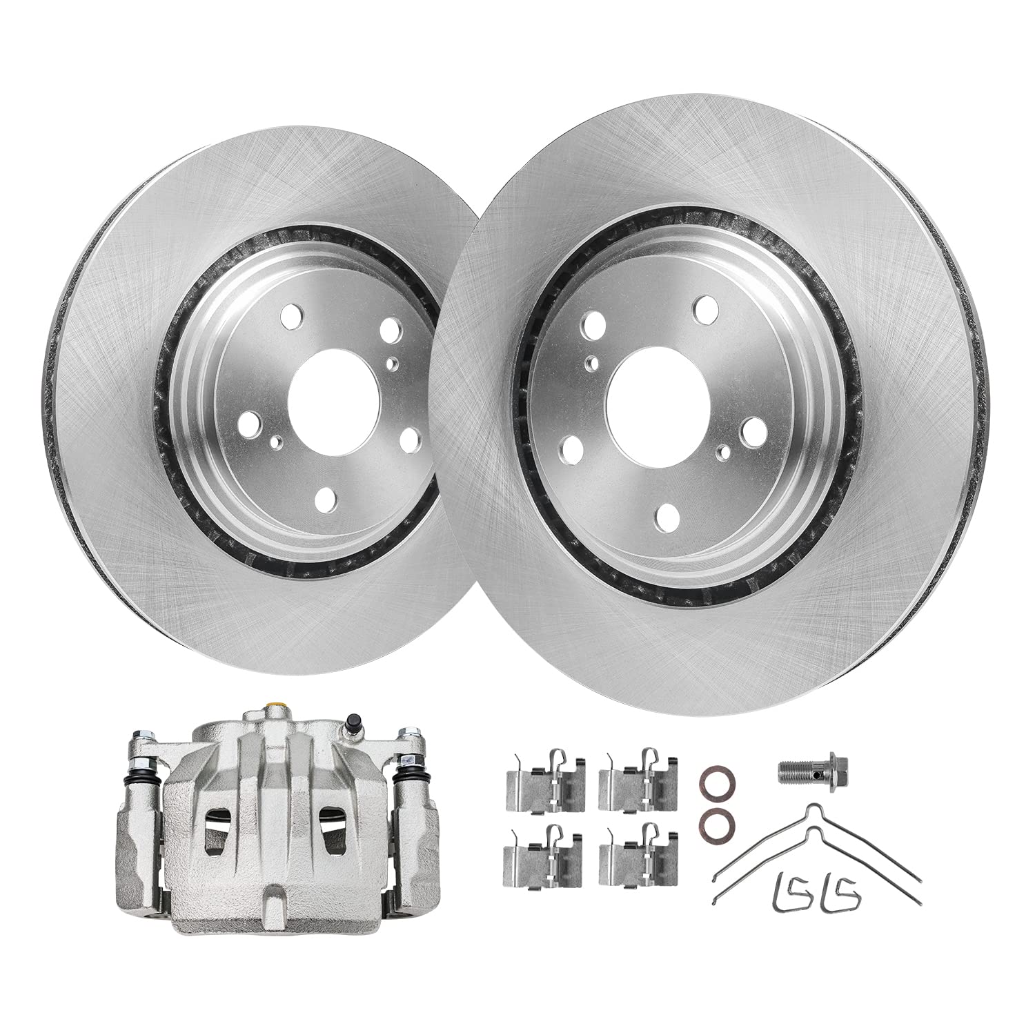 Detroit Axle - Front Brake Kit for Toyota Highlander Lexus NX200t NX300