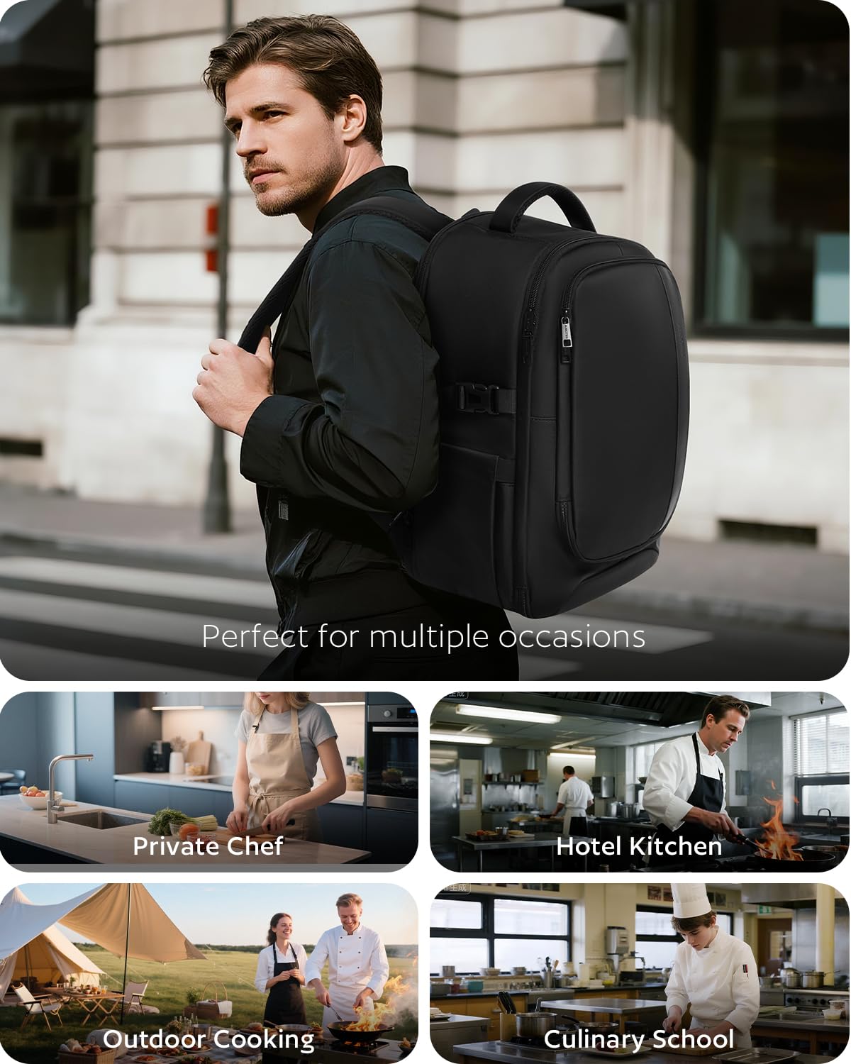 Chef Knife Backpack - Ultimate Tool Organizer -8