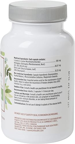 Miniatura 4 de Quantum Suplemento dietético Health Super Immune+ Power Formula de 90 cápsulas vegetarianas