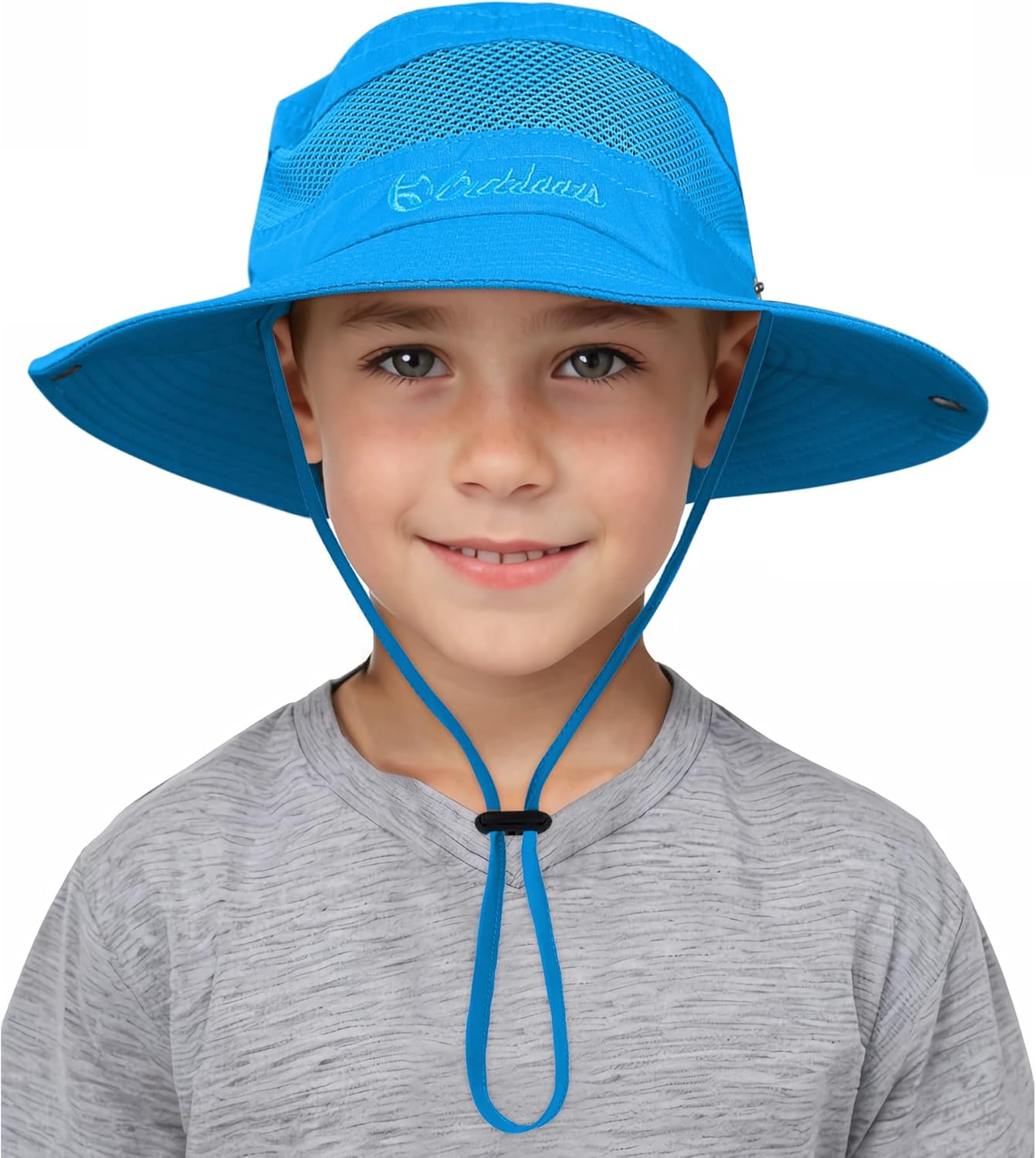 Century Star Outdoor Kids Sun Hat UPF 50+ Quick Dry Adjustable Bucket Hat Windproof Waterproof Beach Fishing Safari Hat