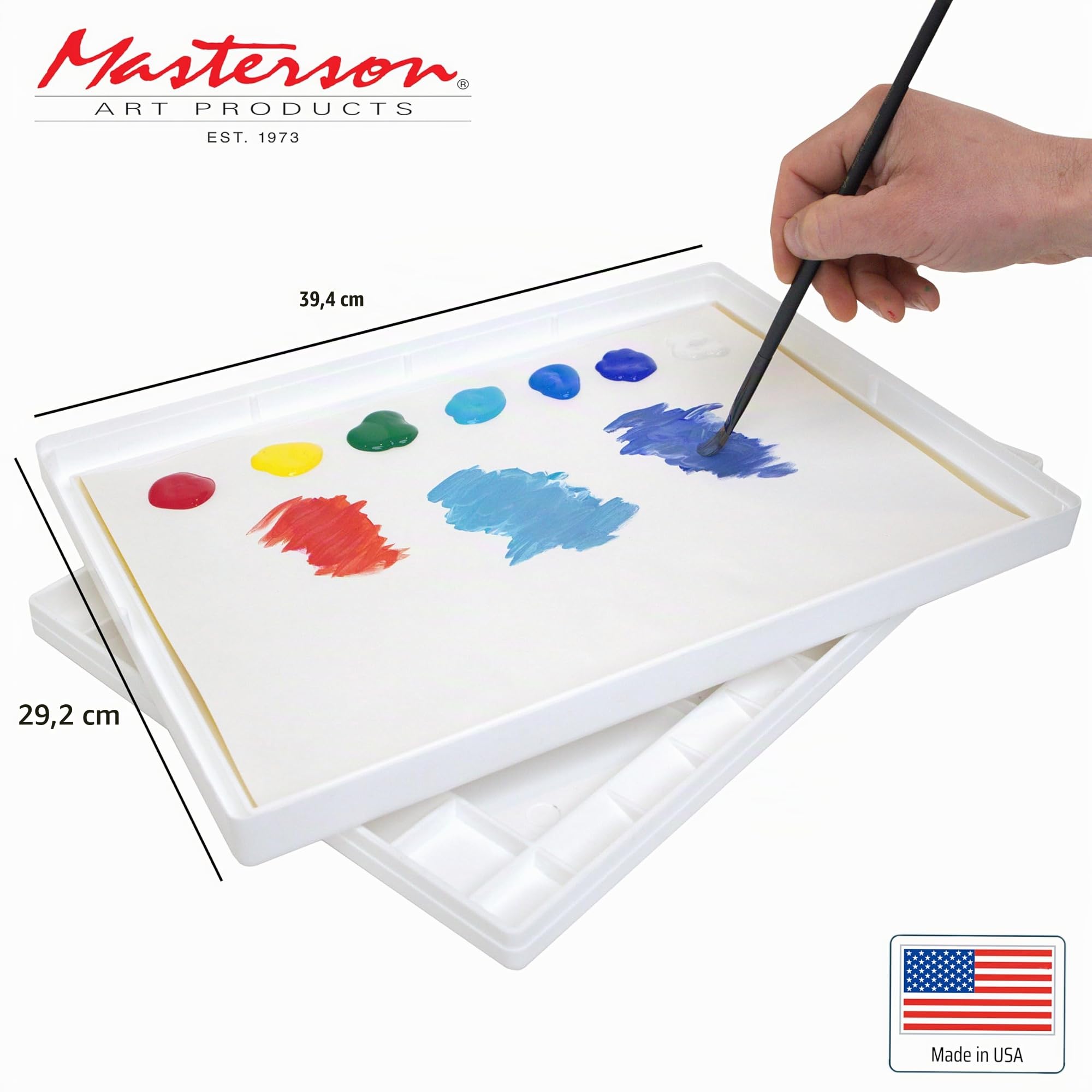 Masterson Super Pro Sta-Wet Palette für Maler