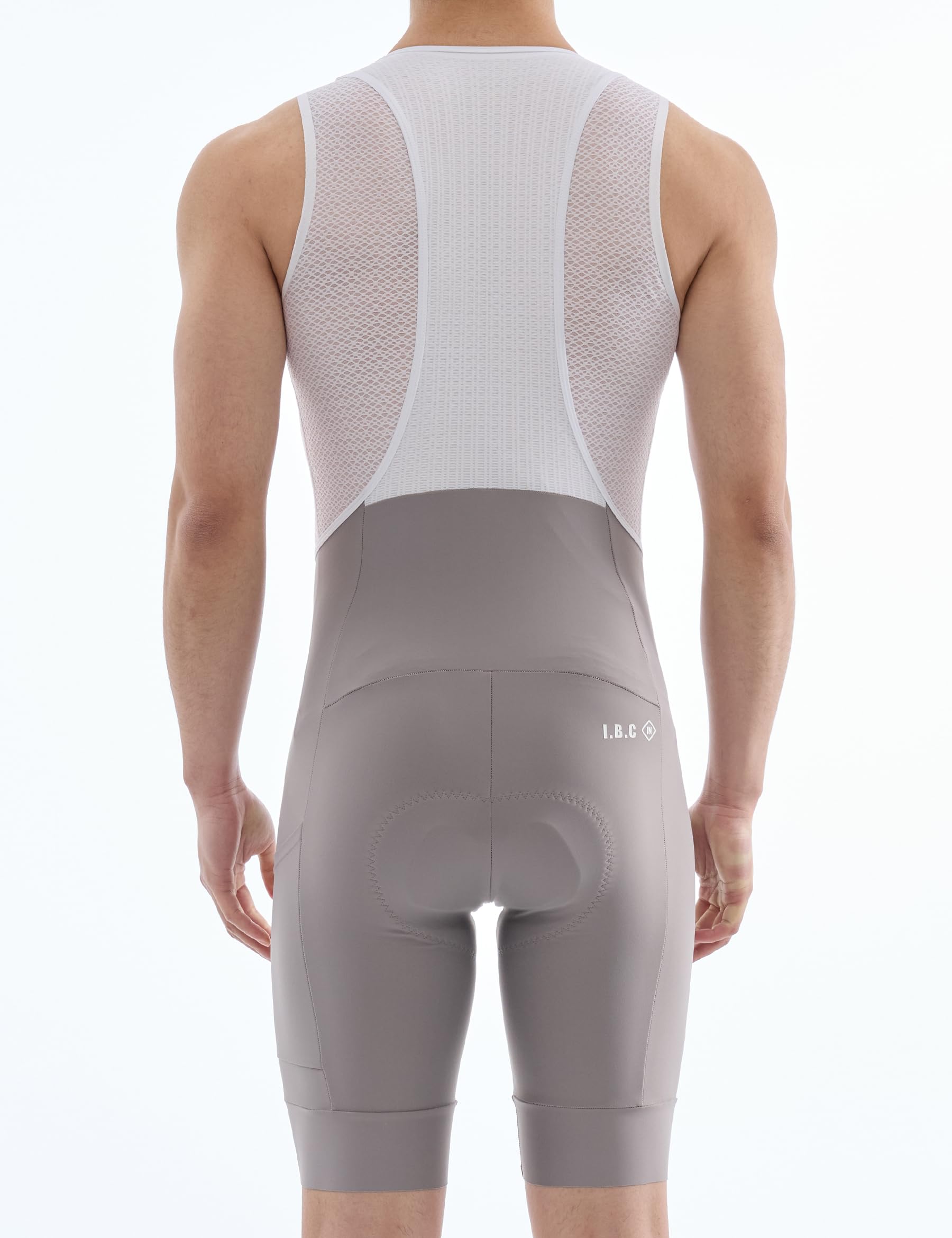 INBIKE Fahrradhose Herren Gepolstert Sommer Atmungsaktives Netzgewebe mit hoher Elastizität Radsport-Trägerhose Kurz Radhose für Radfahren Mountainbiken YS883