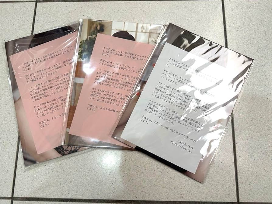 Amazon.co.jp: えなこ 夏の表紙ジャックキャンペーン 特典冊子