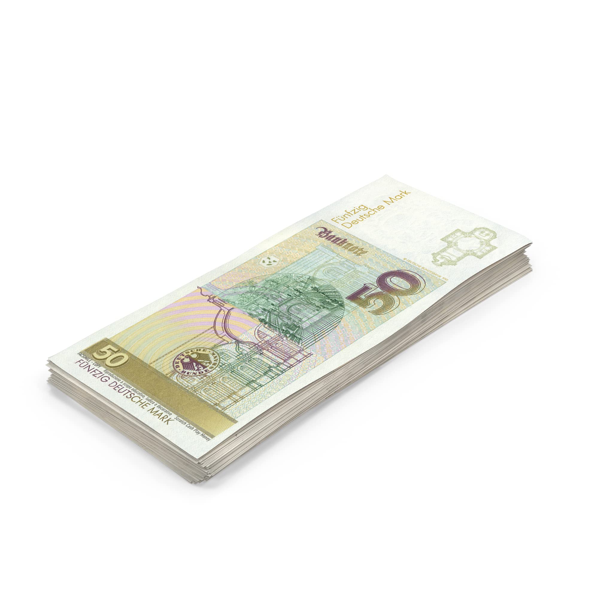 Faux Billets 100 Francs - Lot De 100 - Taille Réelle Pour Jeu Ou Décoration