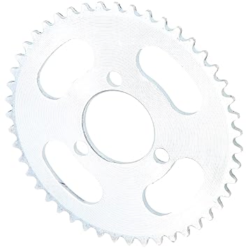 Adium 3 Holes Rear Sprocket, Sprocket, Electric Scooter Sprocket 3 Holes 25H Outdoor for Bike Electric Scooter Camping