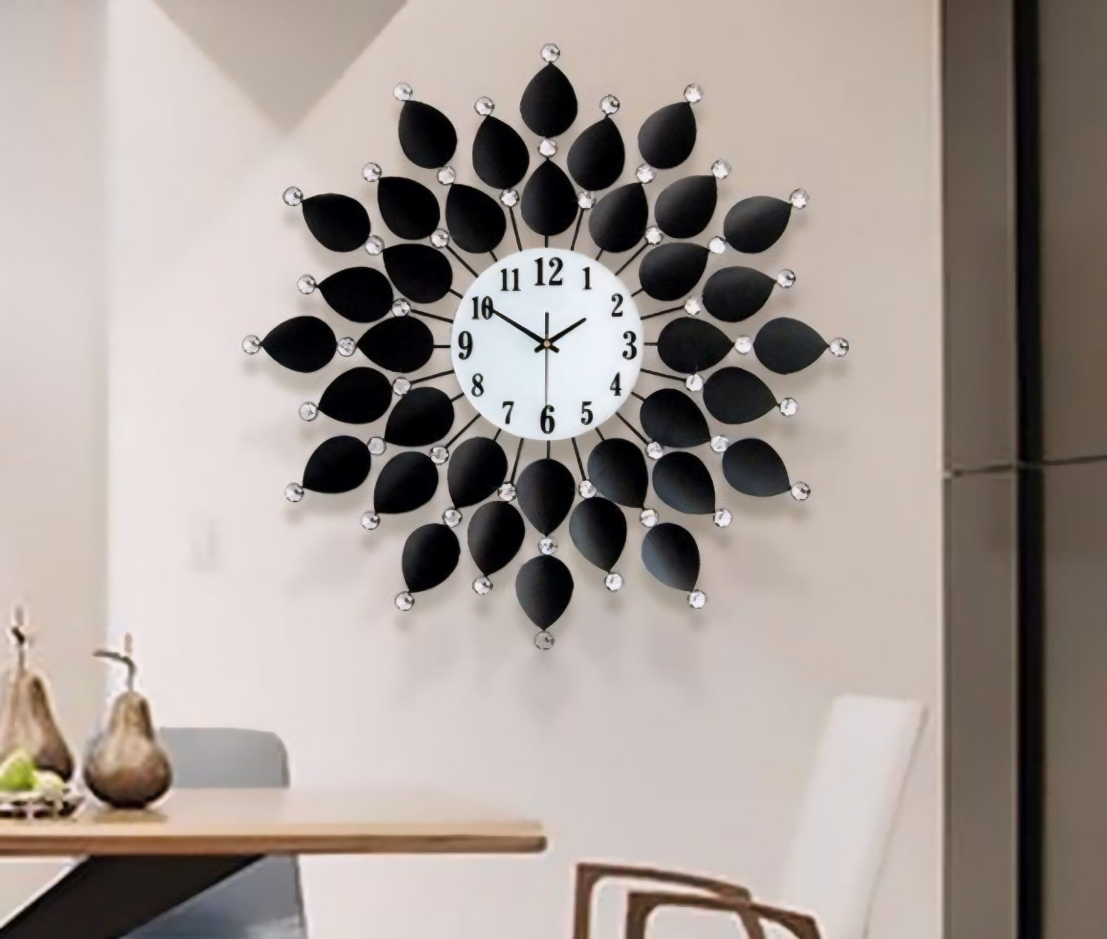 See full amazon price history chart for Vintage of world Analog Wall Clock For Home Stylish 20 Inch Dial 8 Inch Black Colour Beautiful Flower Design Antique Style Art Unique Office Decor Iron Metal Glass(B0)(Style 0) Vintage of world Analog Wall Clock For Home Stylish 20 Inch Dial 8 Inch Black Colour Beautiful Flower Design Antique Style Art Unique Office Decor Iron Metal Glass(B0)(Style 0) (B0DBFK6M5K) Amazon Price History, Amazon Price Tracker
