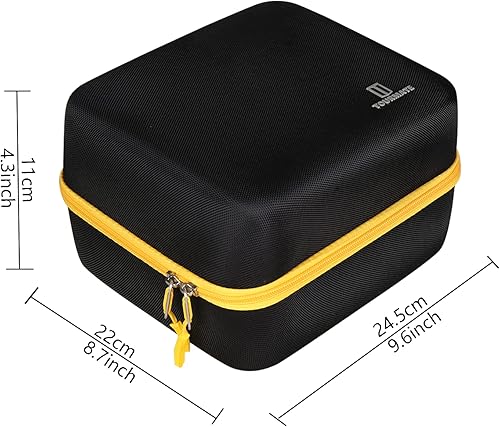 Miniatura 5 de Estuche rígido de viaje compatible con lijadora orbital aleatoria DEWALT (DWE6423)  DEWALT Palm Sander (DWE6411K), solo funda