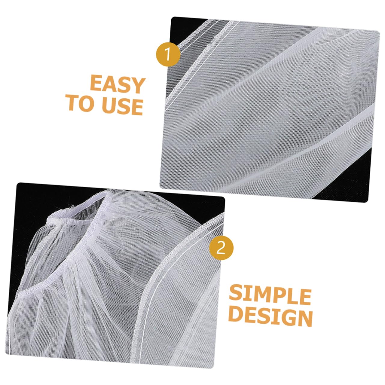 WOONEKY 5 Gallon Paint Filter Bag 6 Pack Elastic Mesh Fine Mesh Filter Polyester Reusable Paint Strainer