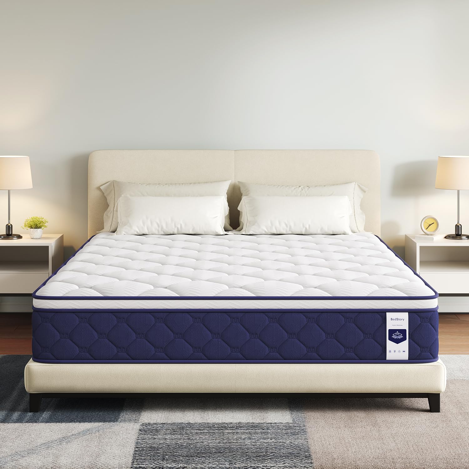BedStory Matratze 100x200 cm, 25.5 cm Höhe Taschenfederkernmatratze