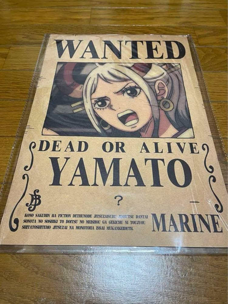 Amazon.co.jp: ワンピ ース手配書ポスターヤマト : おもちゃ