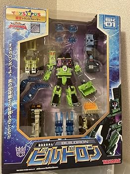 トランスフォーマー　建設合体戦士　ビルドロン　未開封　トイザらス限定 Amazon.co.jp: トランスフォーマー 建設合体戦士 ビルドロン