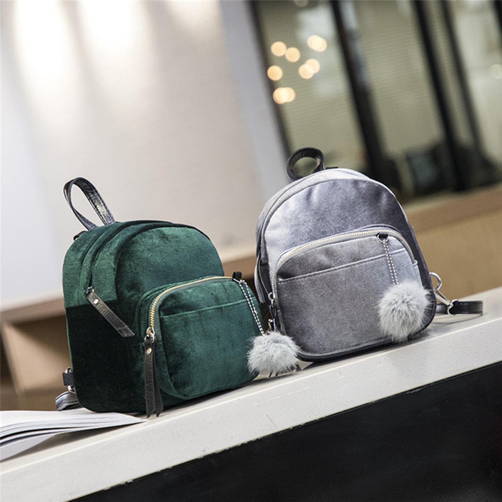 Zaino in velluto a coste con tracolla regolabile zaino per la scuola giapponese zaino casual per studenti, Y, Taglia unica