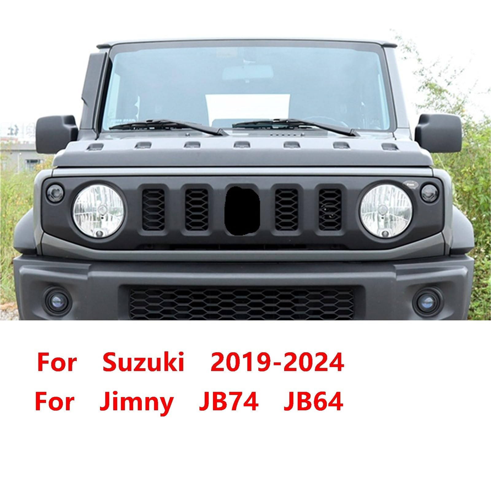 Cofano Anteriore Auto Compatibile Con Jimny JB74 JB64 Protezione Anti-insetto Blocco Di Arenaria Deflettore Scudo Compatibile Con Suzuki 2019-2024