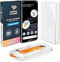 Vista 11 de Power Theory Protector de pantalla para Google Pixel 6 [2 unidades] con kit de fácil instalación [vidrio templado premium para Pixel6]