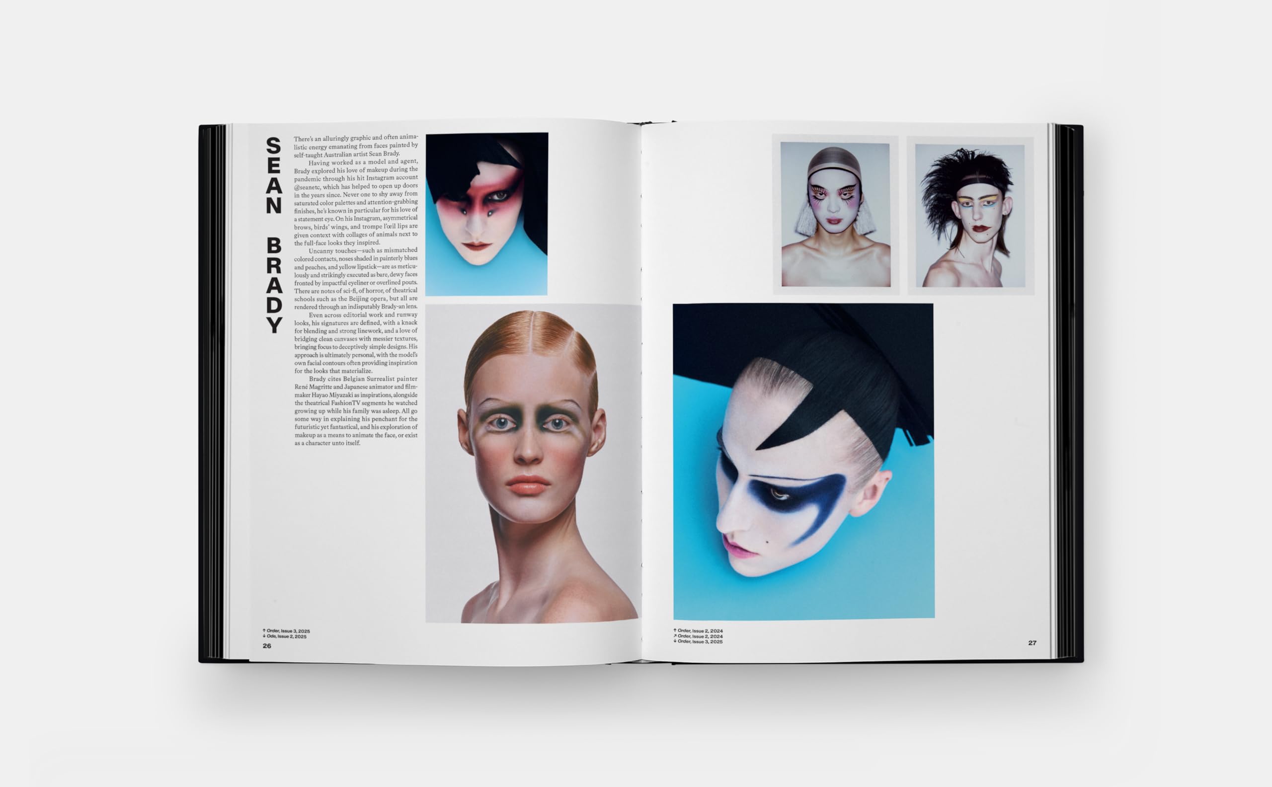 Blush: Contemporary makeup artists
