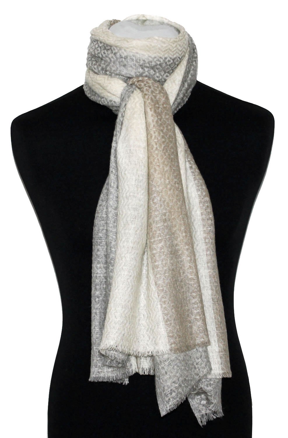 Lorenzo Cana Pashmina Damenschal Schaltuch 100% Kaschmir flauschig leicht Stola Umschlagtuch Kaschmirschal Kaschmirtuch Kaschmirpashmina Naturfaser 78285