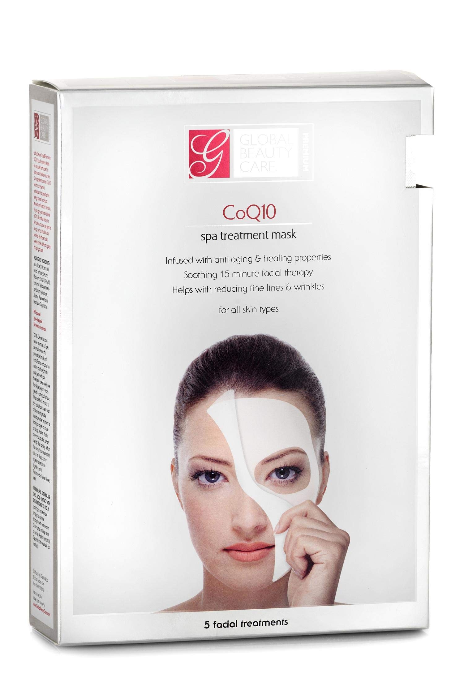 Global Beauty CareAnti-aging Spa Treatment Mask CoQ10-5 count