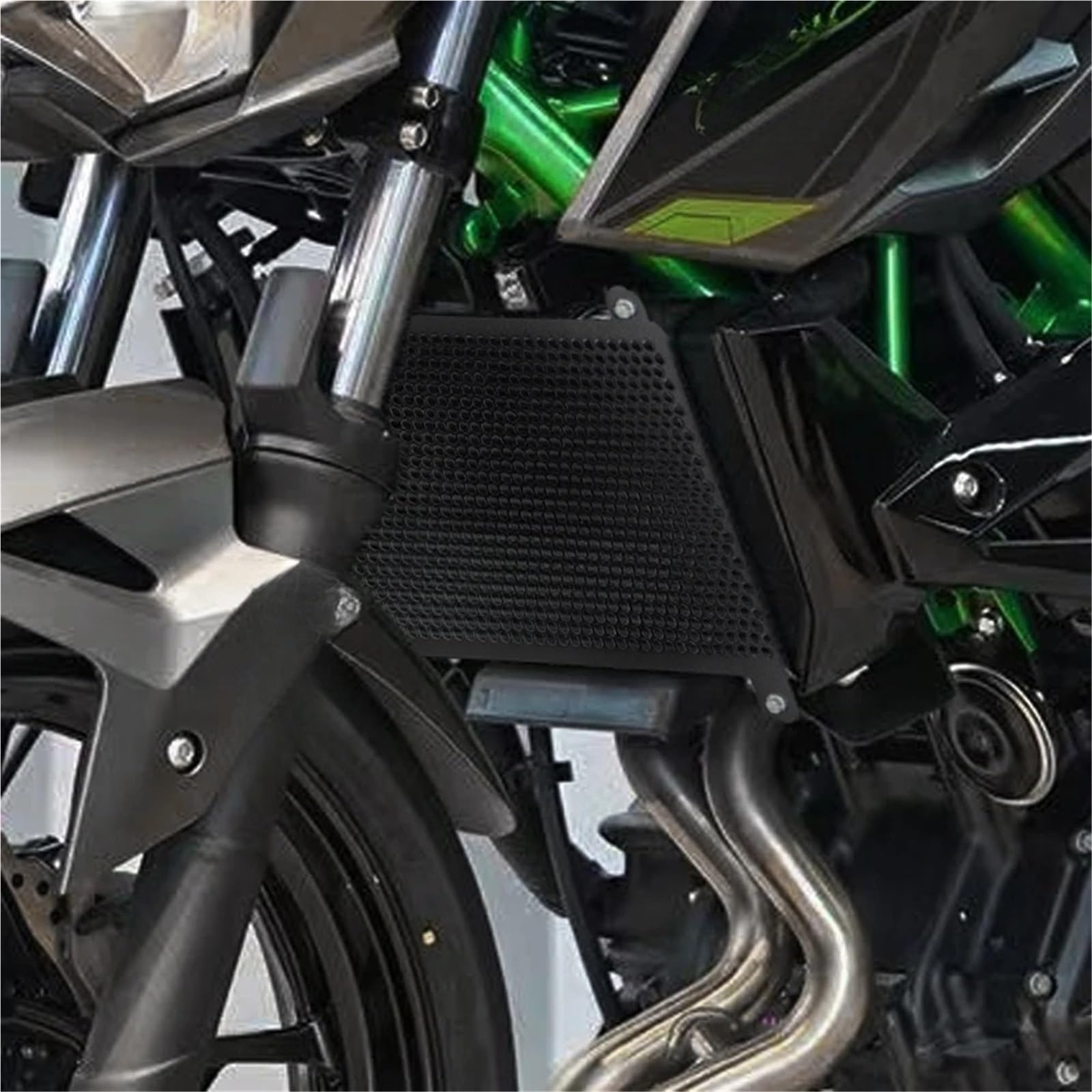 Osłona ochronna osłony chłodnicy Pasuje Do Kaw&asaki N&inja 400 Z400 Z500 2019-2025 Chłodnica Motocyklowa Rdzeń Osłona Grilla Ochrona