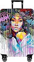 Vista 15 de WUJIAONIAO Funda para Equipaje de Viaje Funda para Maleta Protector 18-32 Pulgadas, Moda