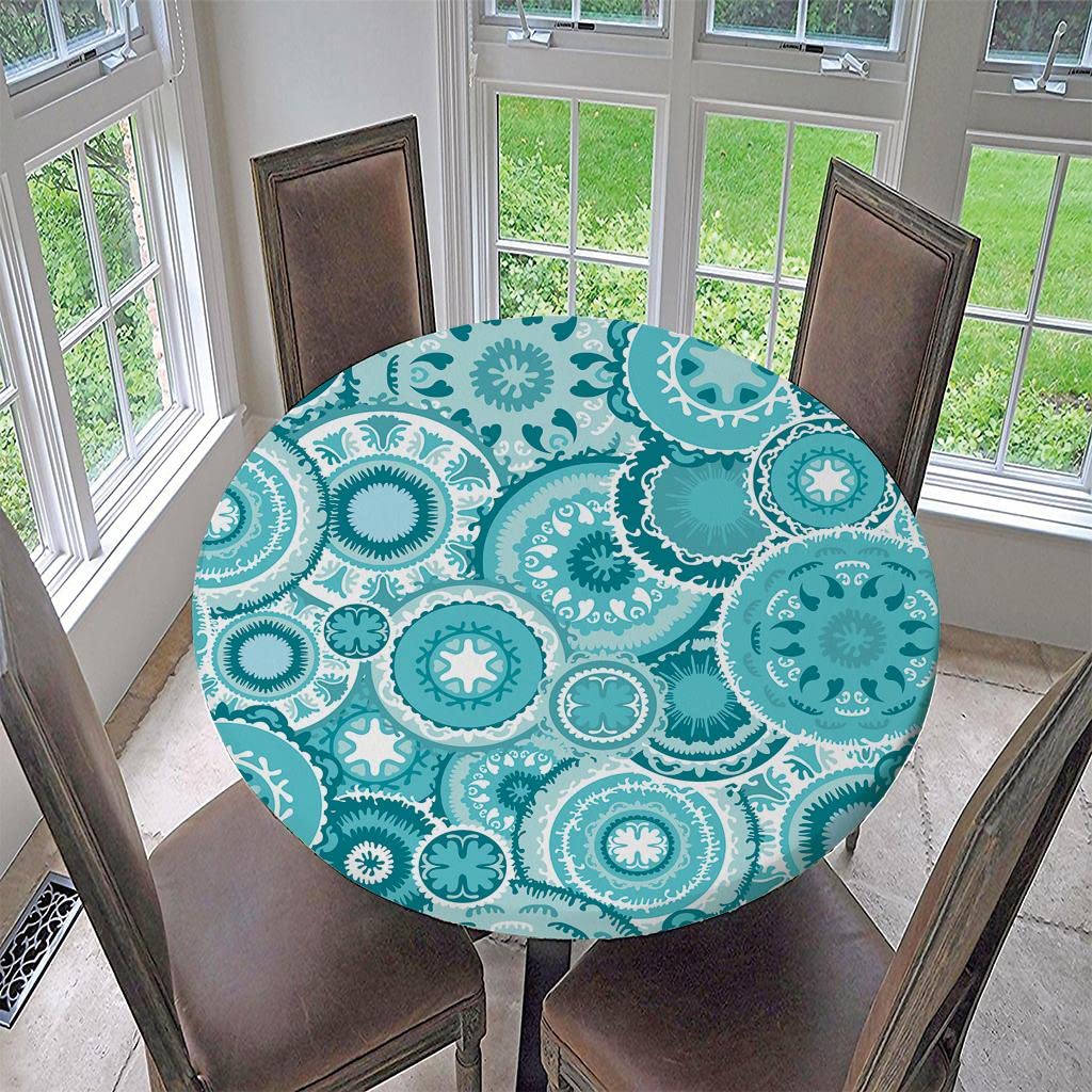 Club Bollywood®Waterproof Non-Slip Round Elastic Table Cover Table Cloth I - 1.2M (47 Inch)|Home & Garden | Furniture Parts & Accessories|1 Piece Table Cover Cloth-picture-18