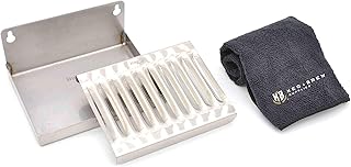K&B Wall Mount Drip Tray Stainless Steel - Variations (Wall Mount Drip Tray without Drain, 4" x 6")