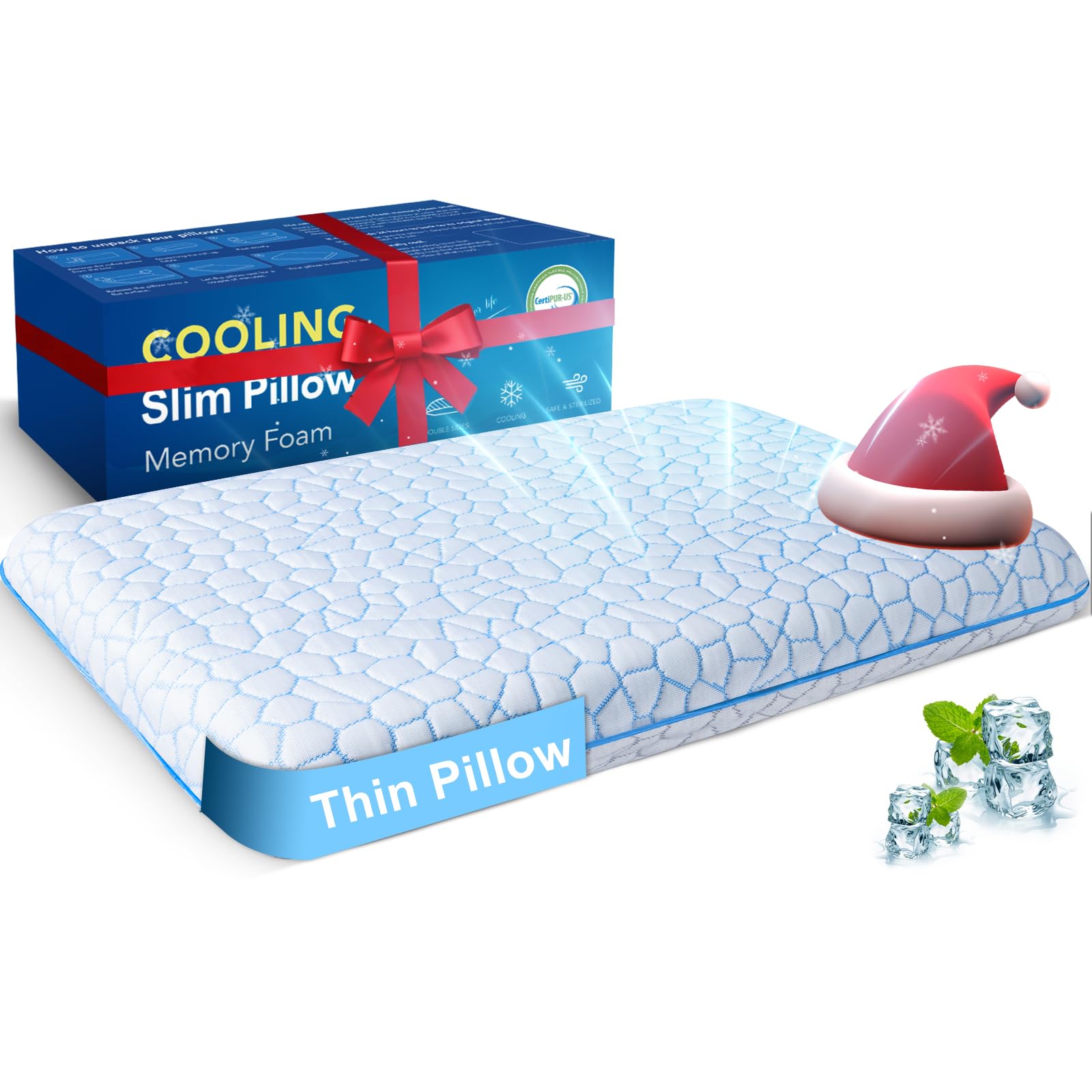 SUPA MODERN Ultra Thin Flat Pillow