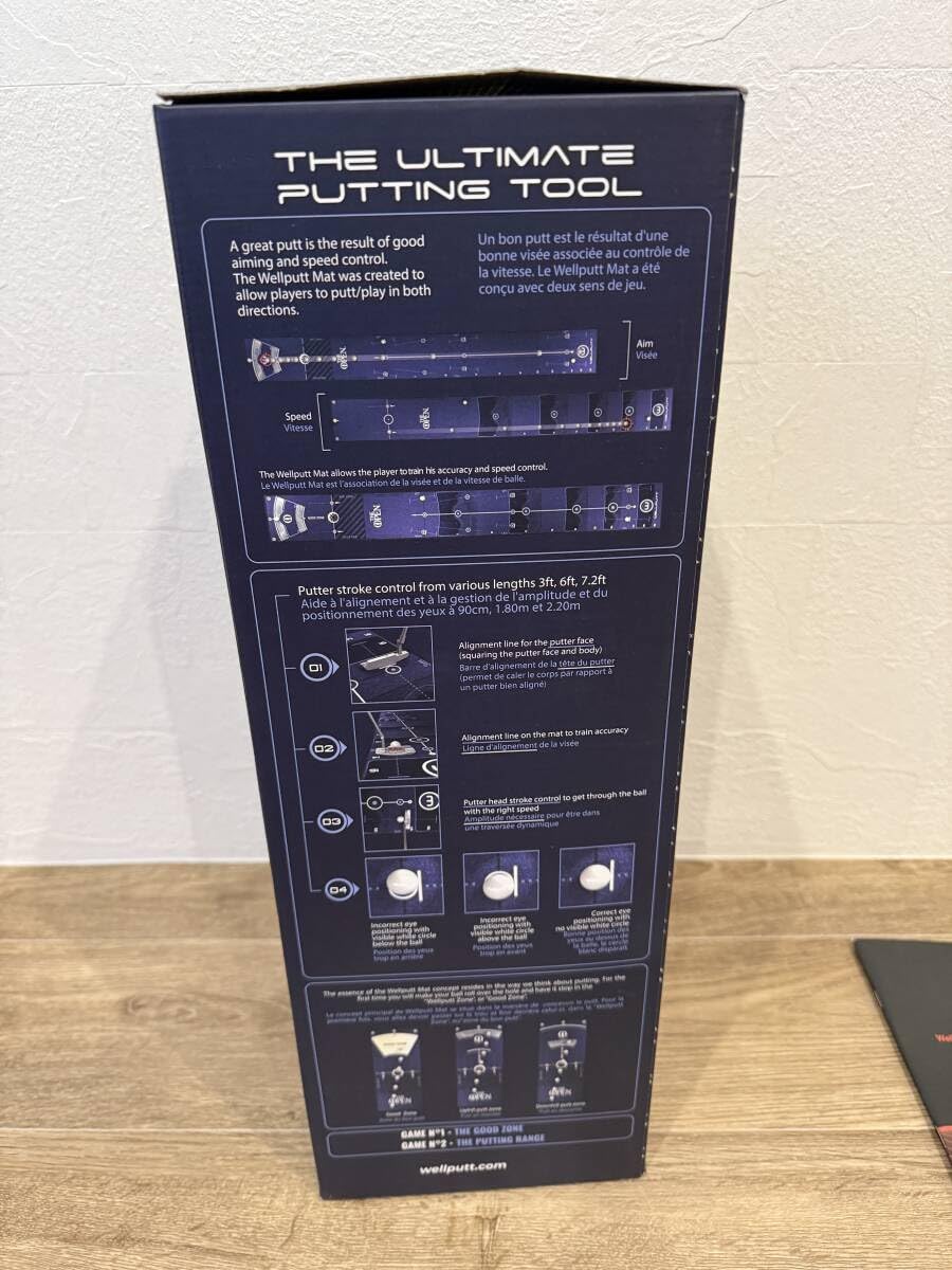 Amazon.co.jp: WELLPUTT (ウェルパット) ゴルフパターマット マット4m