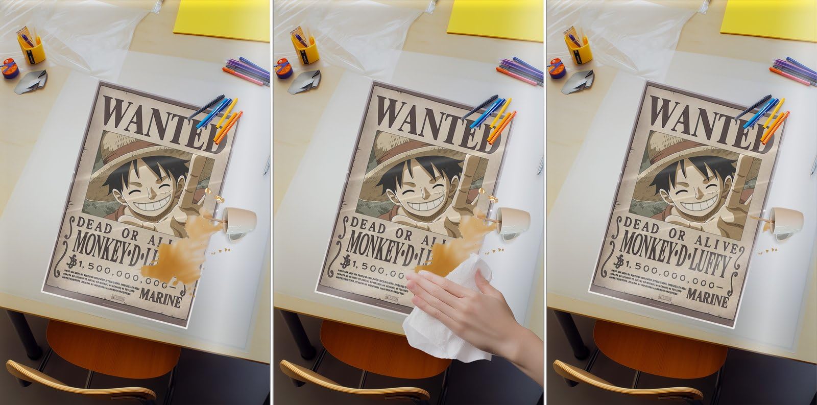 Amazon.com: One Piece - Anime TV Show Poster Set (Wanted: Monkey D