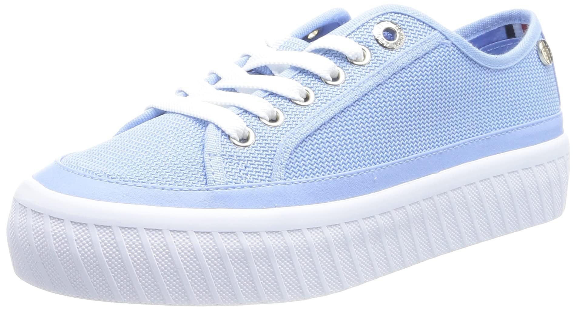 Tommy Hilfiger Tenis Vulcanizados con Plataforma, Mujer