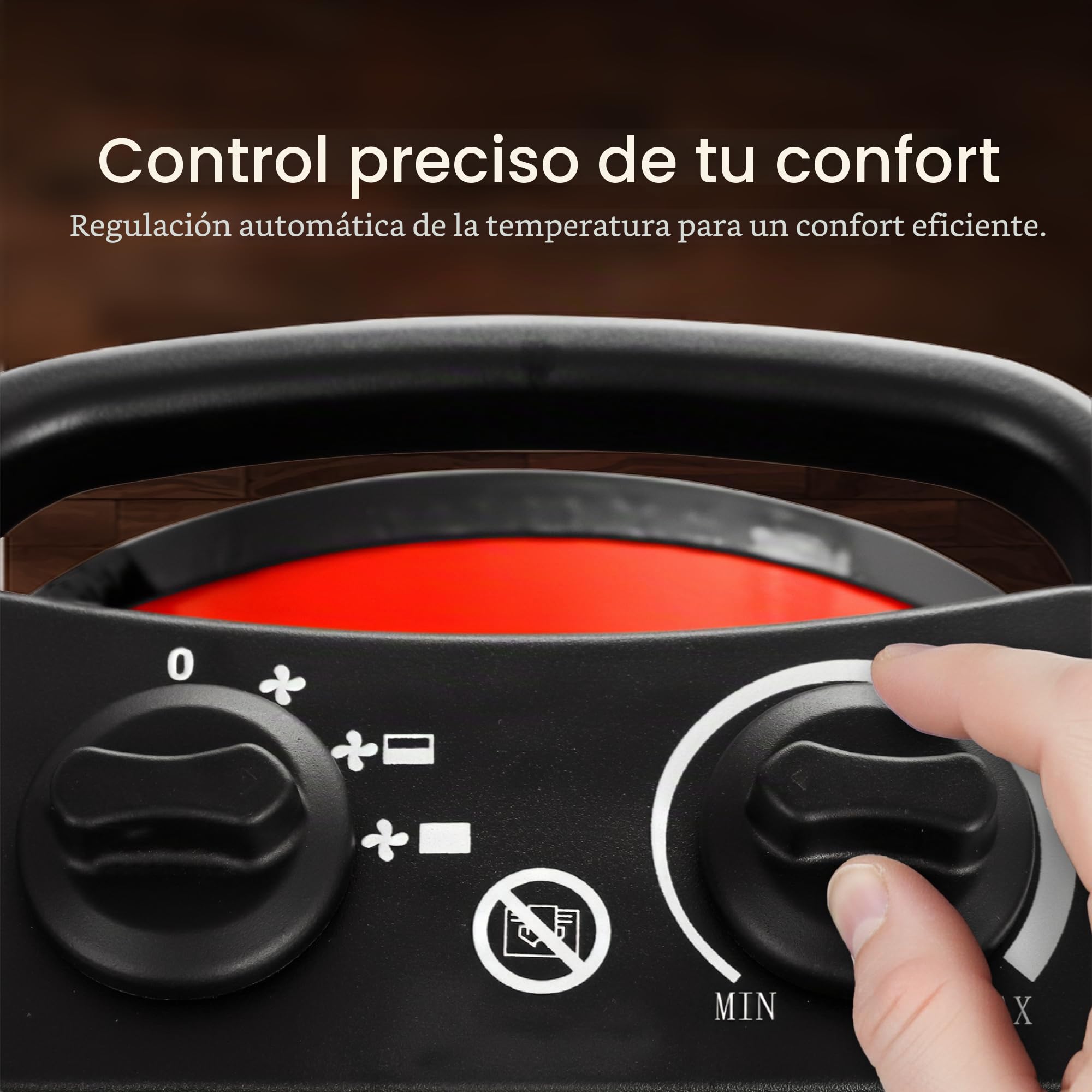 Emerio Calentador de ventilador FH-128620