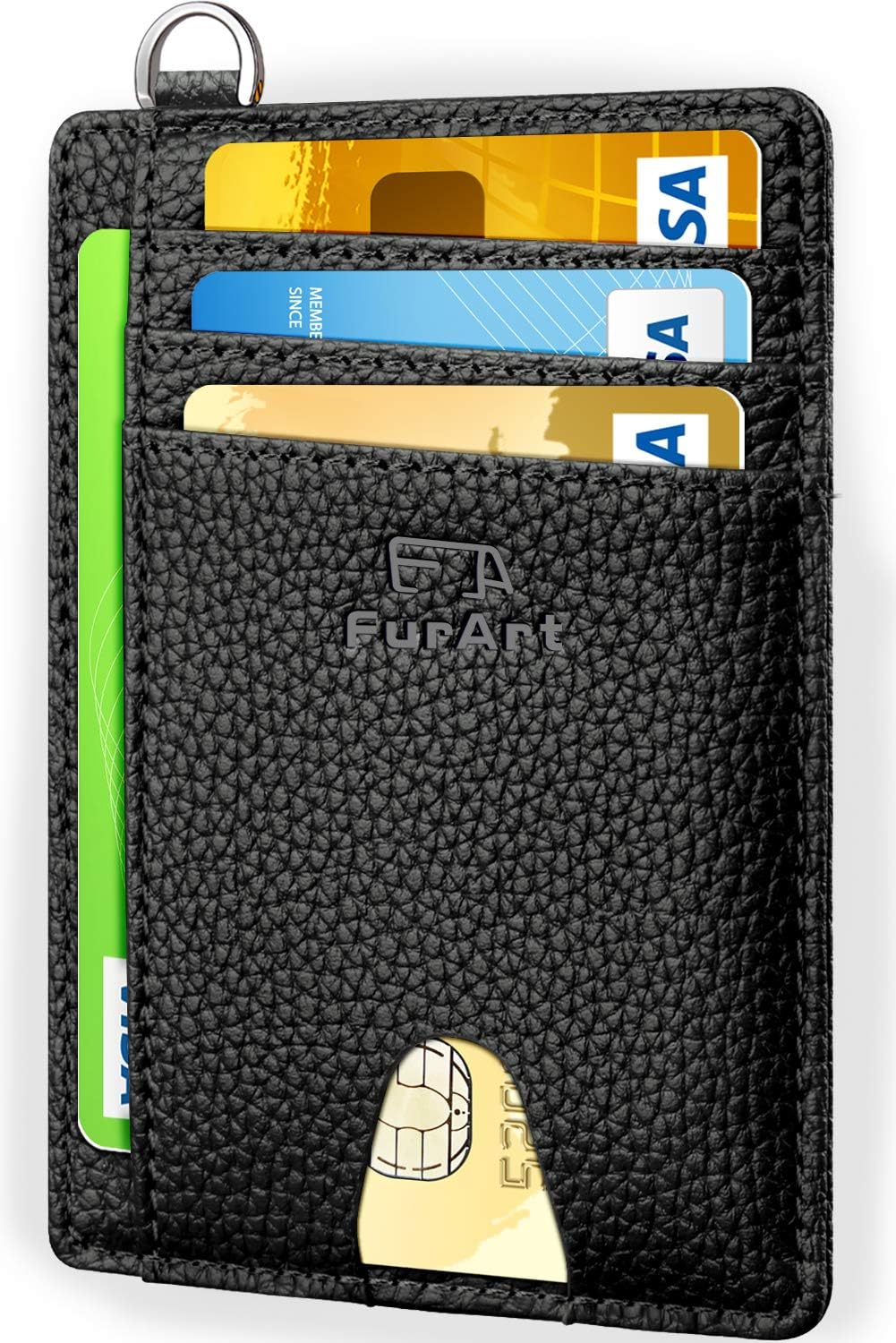FurArt Slim Minimalist Wallet,Credit Card Holder,Front Pocket Wallets