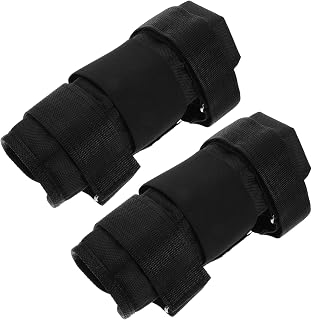 Adjustable Ankle Weights Sleeves 1 Pair Holds 8kg Steel Plates