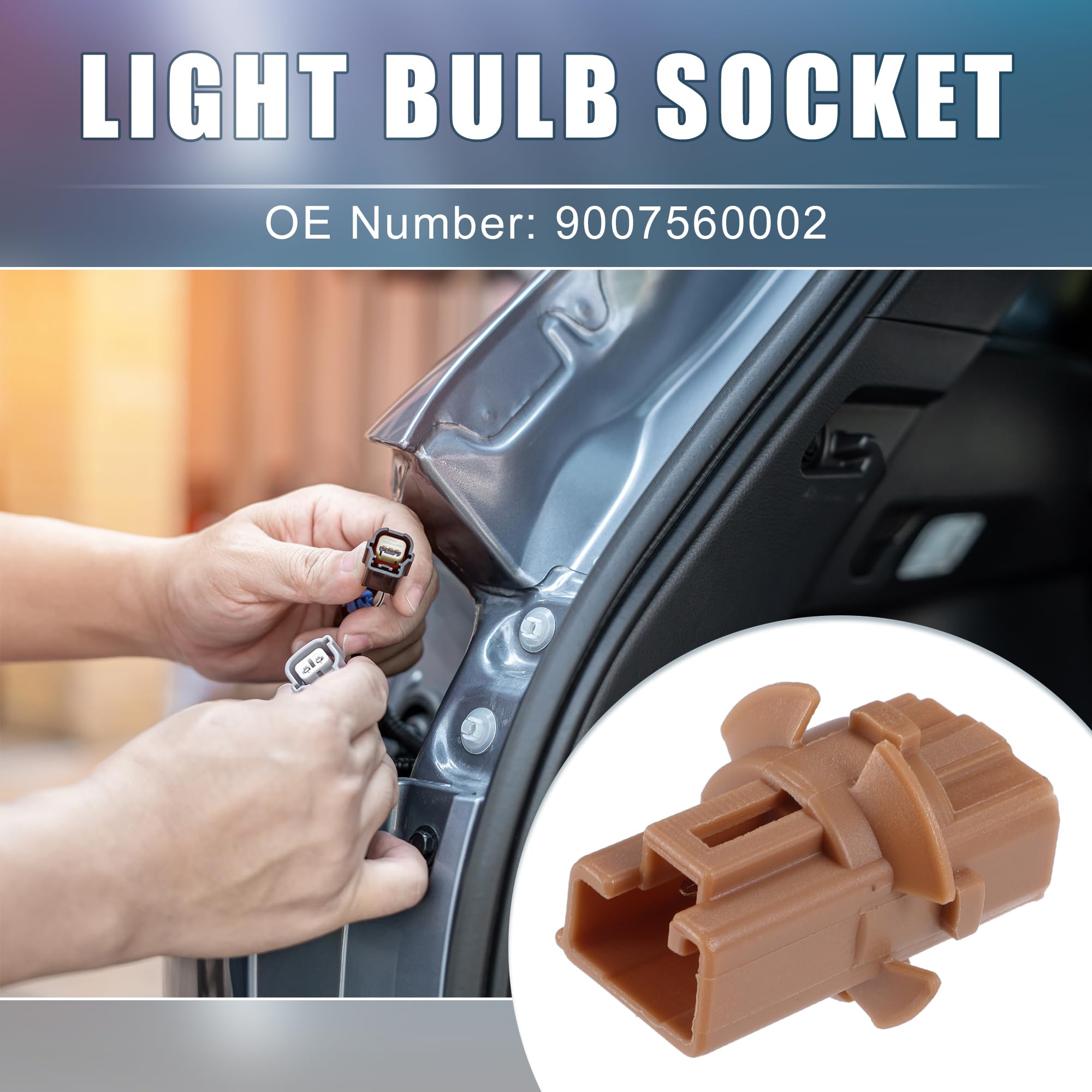 Amazon.com: A ABSOPRO Turn Signal Light Bulb Socket No.9007560002