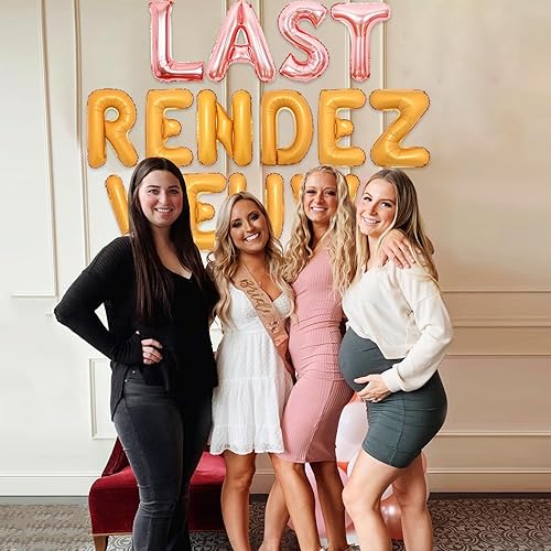 Miniatura 6 de Decoraciones de despedida de soltera de vino, decoraciones de última cita, globos de aluminio para despedida de soltera, globo de aluminio de