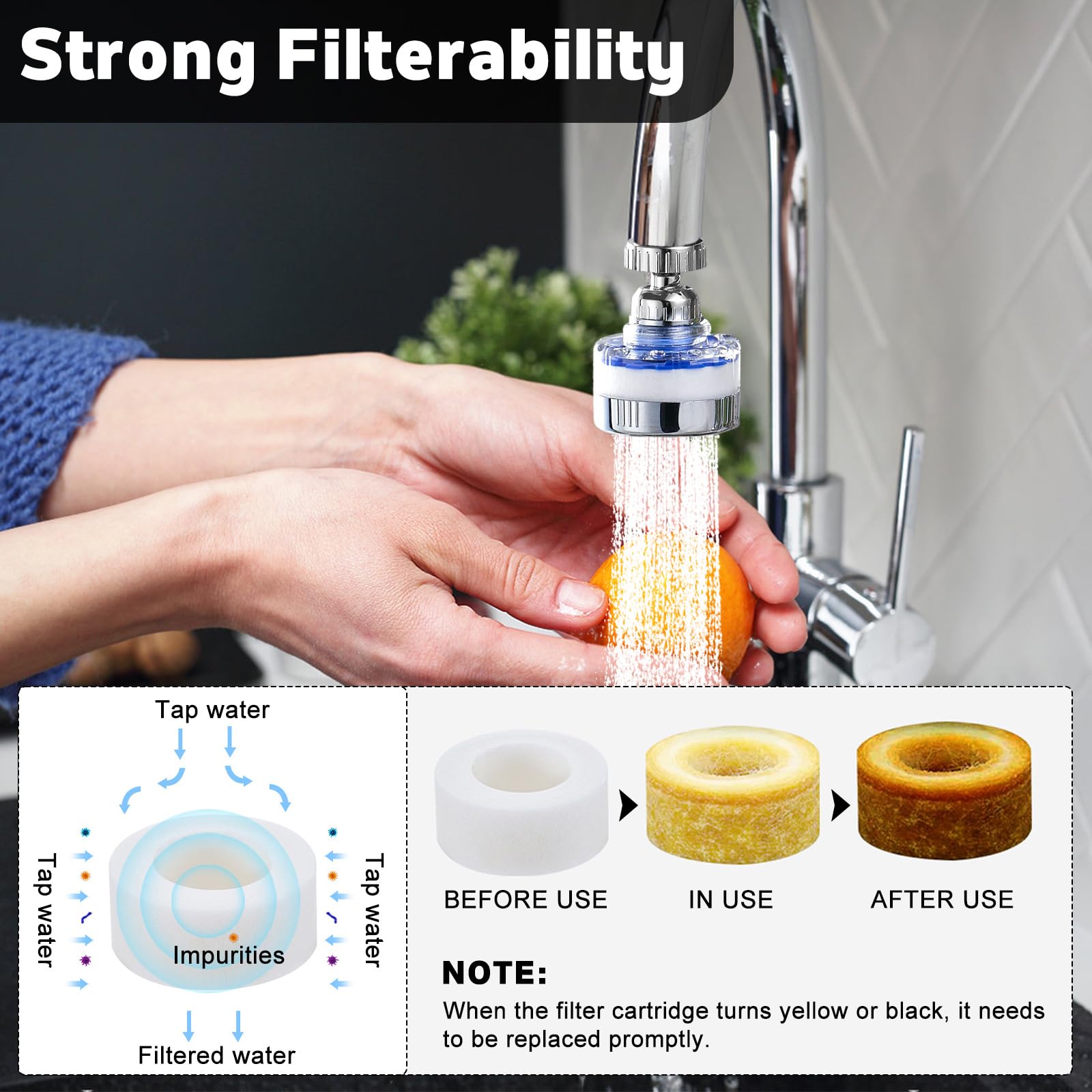 Sink Water Filter 3 Pack - Pure Water! -4
