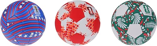 Miniatura 2 de Capelli Sport Copa Mundial de la FIFA 26 Juego de pelota de fútbol de país anfitrión - 3 pelotas - Talla 1