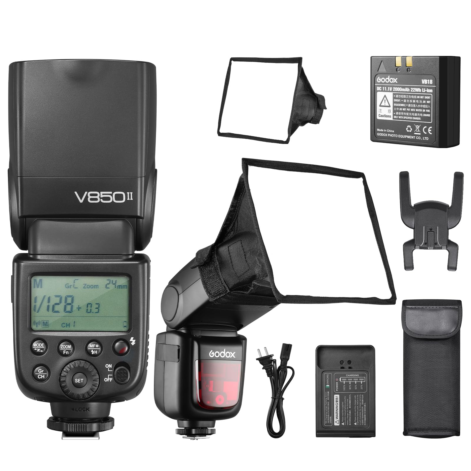 sal's shop Godox v850Ⅱ スピードライト Amazon.com : Godox V850II GN60 2.4G 1/8000s High-Speed Sync